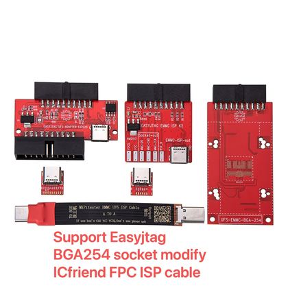 EASY UFS BGA 254 ISP ADPATER(FOR OLD USER HAVE ENCYCLINE CHIP)