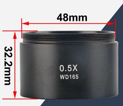 显微镜物镜 0.5X